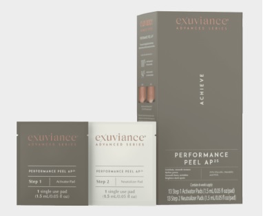 Exuviance高效能家居煥膚組合AP25 Exuviance專研家居煥膚方案，為家居護膚創下全新標準，每星期只需10分鐘，即可煥走老舊角質、暗啞肌膚，享受美容院療程級煥膚體驗！